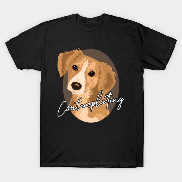 Dog Labrador Retriever T-Shirt by Dojaja